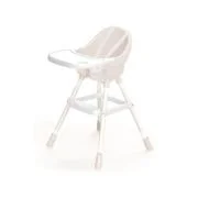 Scaunel cu Masuta pentru Bebe, alb, 90x70x60 cm