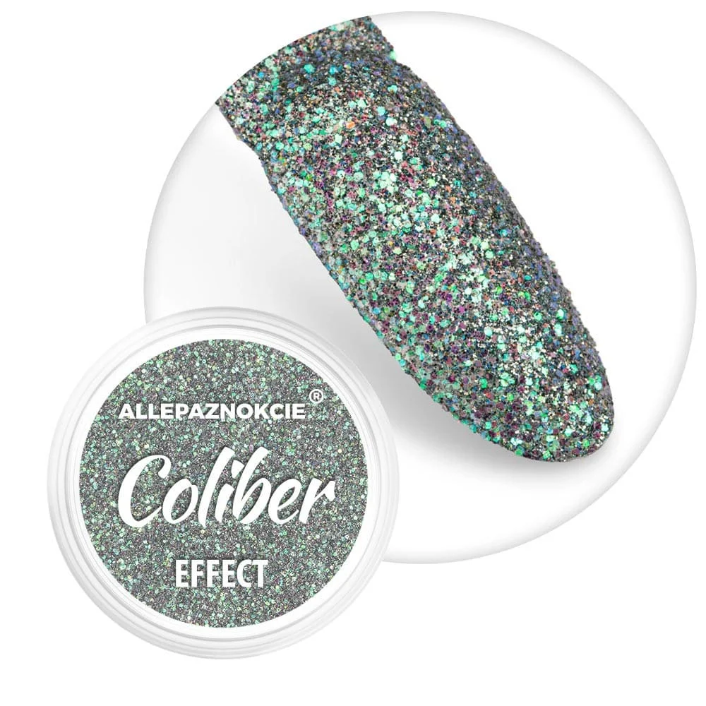 Sclipici fin cu efect holographic- Coliber Effect 09 - CE-09 - Everin.ro