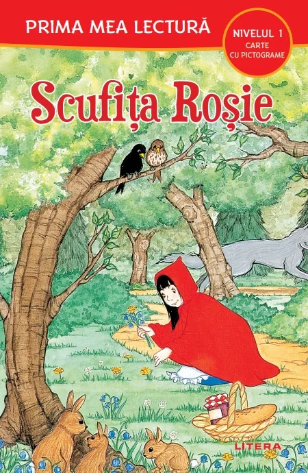 Scufita Rosie (Nivelul 1 Carte cu pictograme)