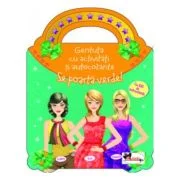 Se poarta verde. Gentuta cu activitati si autocolante