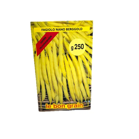Seminte fasole oloaga galbena fideluta Bergold 250 gr, Le Bon Grain