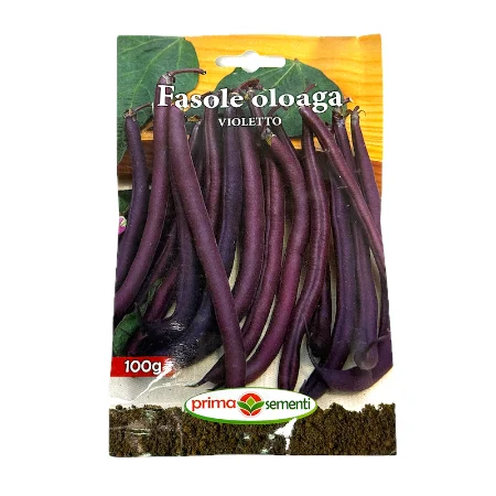 Seminte fasole oloaga lata Violetto 100 gr, Prima Sementi