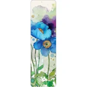 Semn de carte Bug Art Fleurs Bleues, Kiub