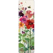 Semn de carte Bug Art Fleurs Multicolors, Kiub