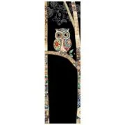 Semn de carte Hibou Sur Branche, Kiub