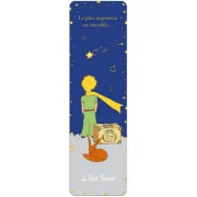 Semn de carte The Little Prince and the Fox With Their Suitcase, Kiub