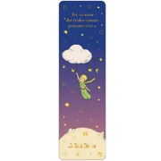 Semn de carte The Little Prince Flying, Kiub