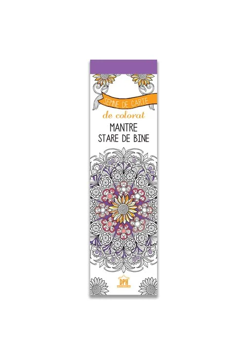 Semne de carte de colorat - Mantre - Stare de bine