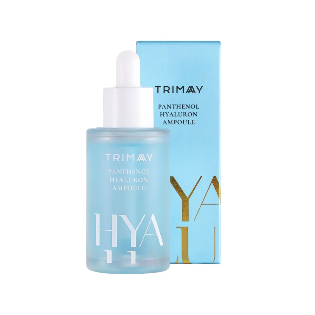 Ser concentrat pentru hidratarea si calmarea tenului Pantenol Hyaluron Ampoule, 50 ml, Trimay