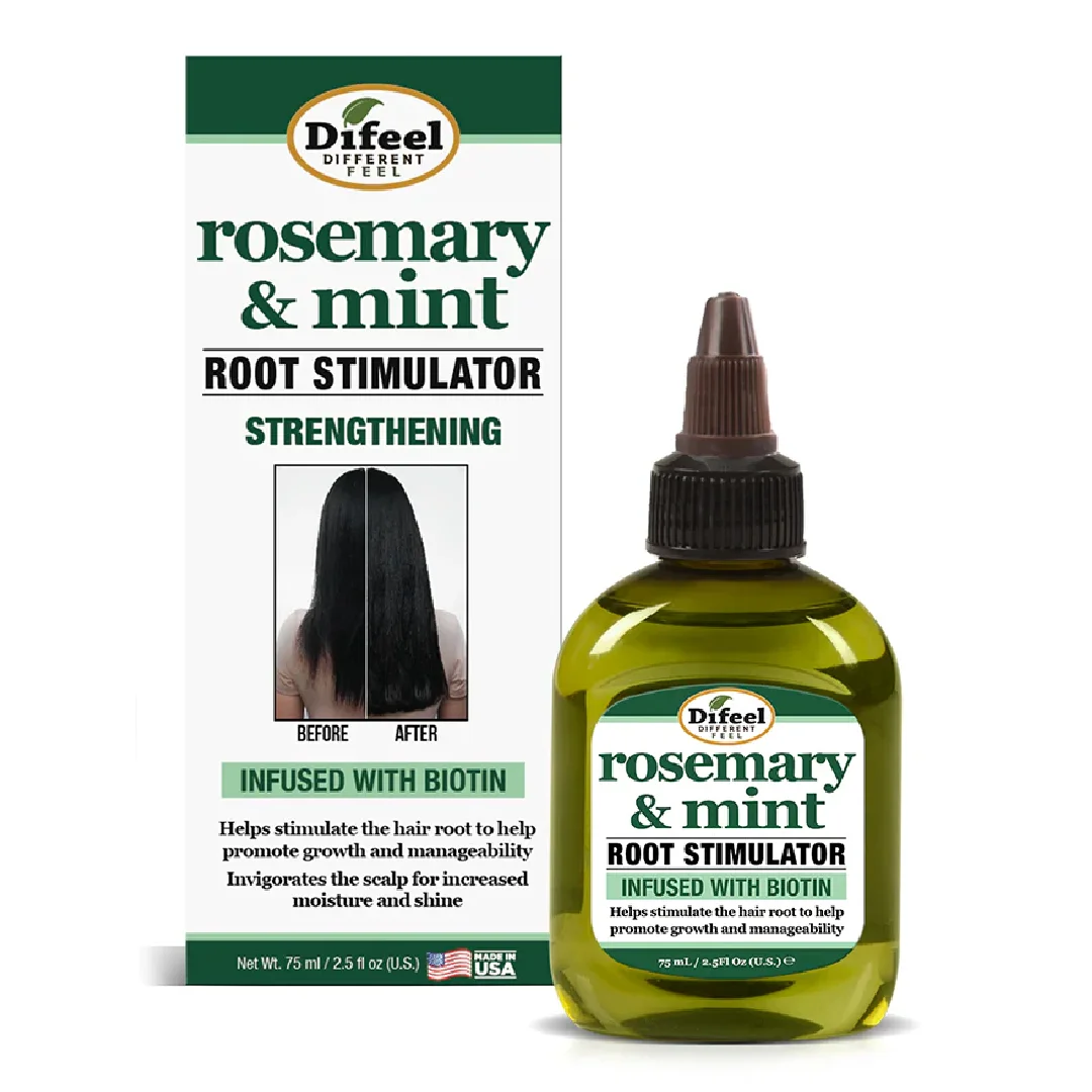 Ser pentru cresterea parului cu Rozmarin, Menta si Biotina, 75 ml, Difeel