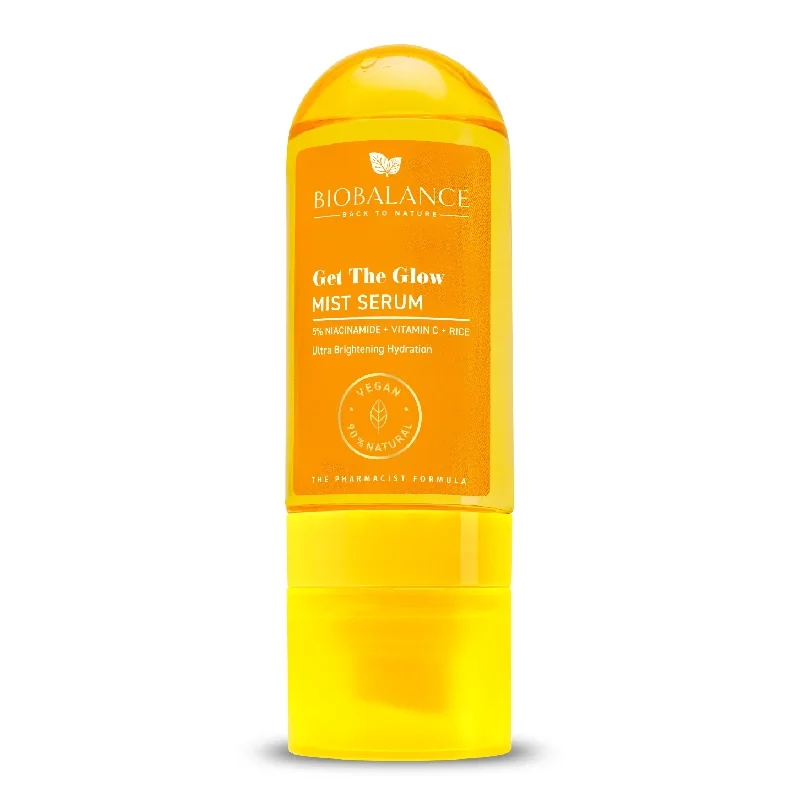 Ser spray facial pentru ultra luminozitate si hidratare, Get The Glow, 80 ml, BioBalance