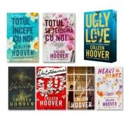 Seria Colleen Hoover: Totul incepe cu noi, Totul se termina cu noi, Ugly Love, Verity, Dintotdeauna tu, Layla, Heart Bones - Set 7 volume