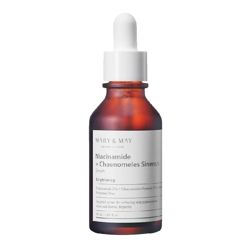 Serum cu Niacinamide + Chaenomeles Sinensis, 30ml, Mary and May