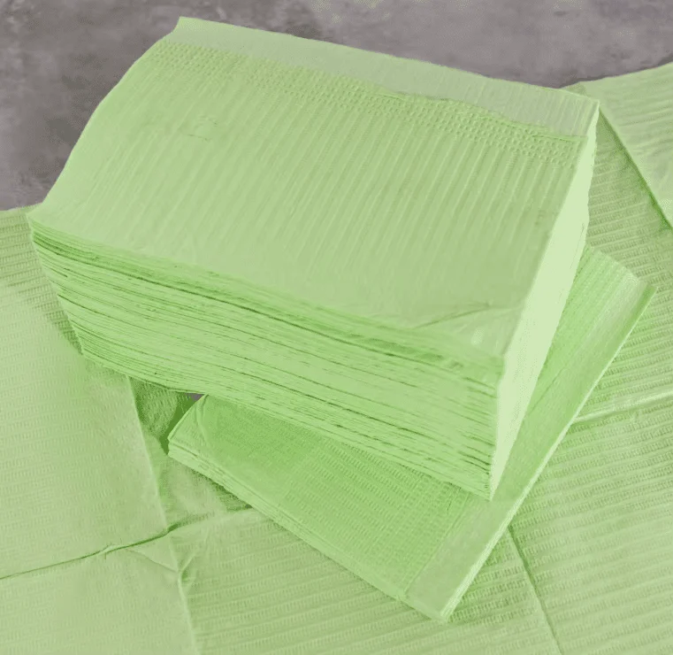 Servetele Impermeabile Protectie Masa de Lucru 125 bucati 33x45cm- Verde - Everin