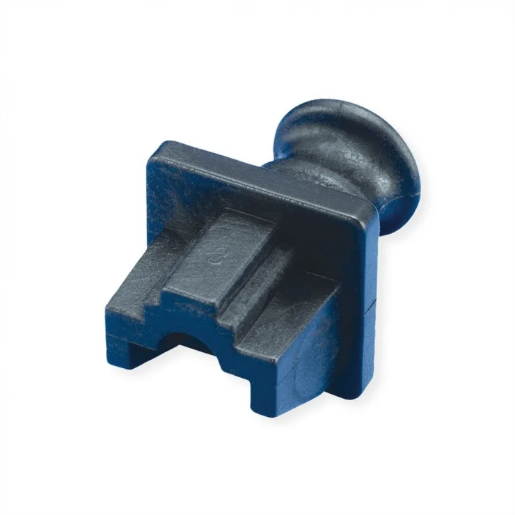 Set 10 protectii praf pentru RJ45 Negru, Value 26.99.0322