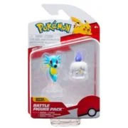Set 2 figurine de actiune, 5cm, Pokemon S15, Litwick &amp; Horsea