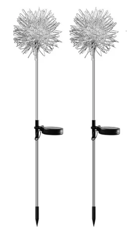 Set 2 Lampi solare LED decoratiune gradina SL137