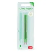 Set 2 rezerve pix Lovely Friends, green, Legami