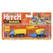 Set 2 vehicule scara 1: 64 Matchbox Hitch&amp;Haul Construction Zone tilt n'tip Cement trailer