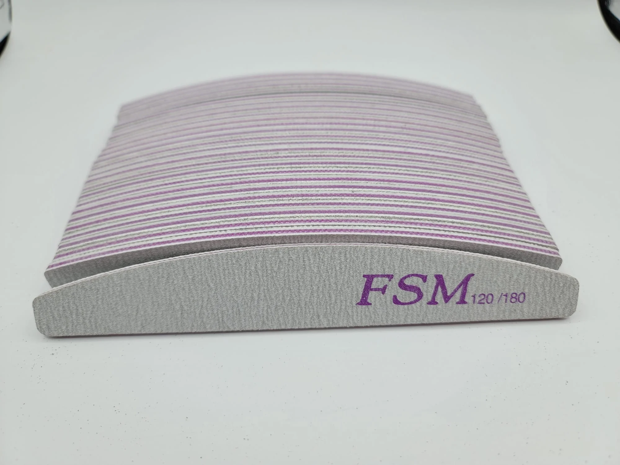 Set 25 Bucati Pila Unghii Semiluna FSM 120/180 - PFSM120/180-25B - Everin.ro