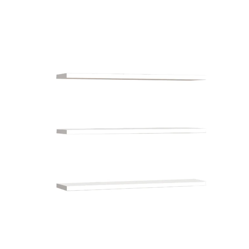 Set 3 rafturi Edna  Alb 60x14.5x1.8 cm