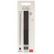 Set 3 rezerve pix cu gel, negru, Erasable Pen, Legami