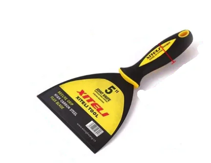 Set 6 Spaclu cu maner cauciuc 5"