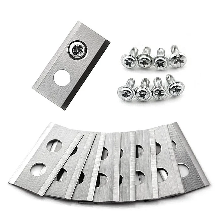 Set 9 Cutite de taiere + 9 Suruburi robot de tuns gazonul iHunt RoboMower APP 2500 m2 PRO