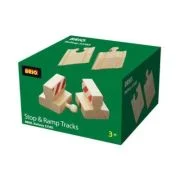 Set accesorii Rampe si cap de sina pentru trenulete BRIO