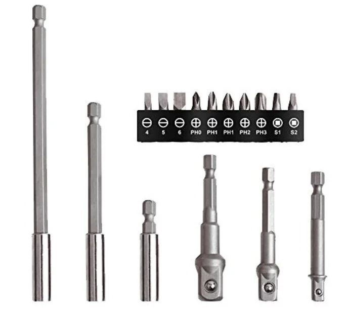 Set Adaptori Biti si Prelungitoare 16 Piese RIF-6320909