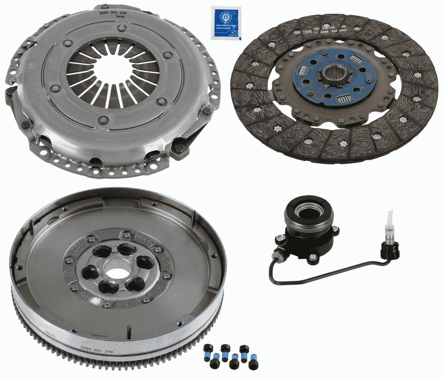 Set ambreiaj SACHS 2290 601 262