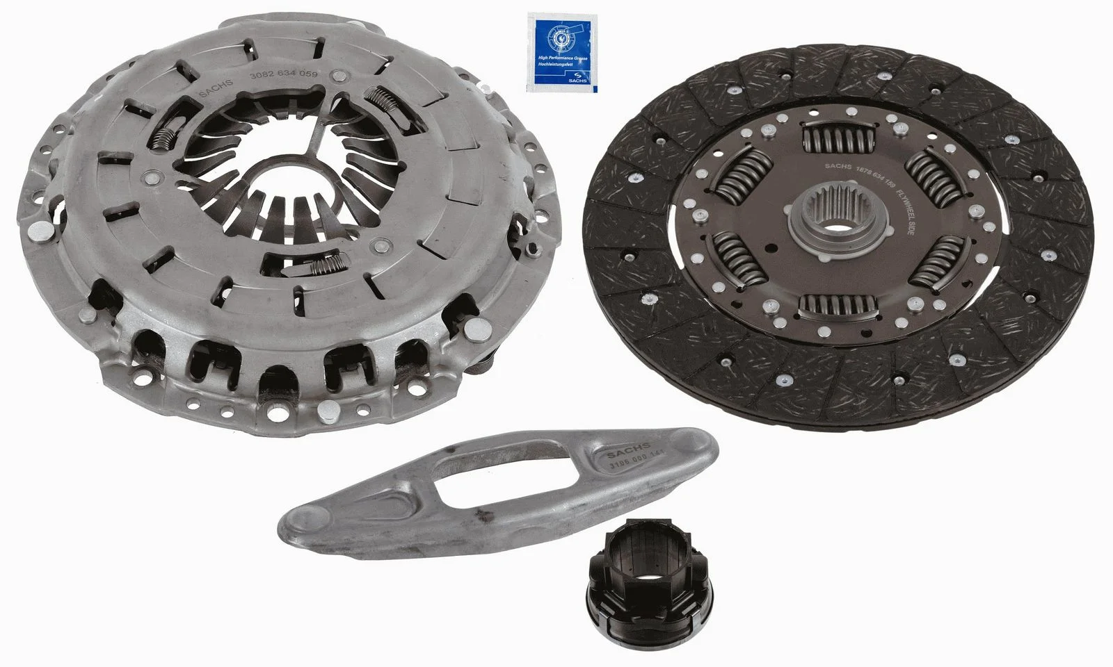 Set ambreiaj SACHS 3000 951 680