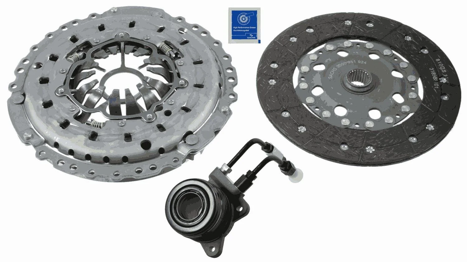 Set ambreiaj SACHS 3000 990 227
