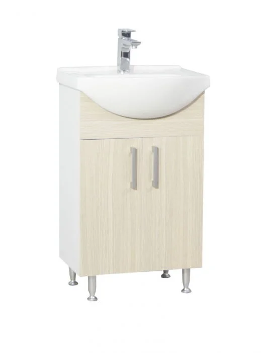 Set Baza si Lavoar seria 001, eco, 55 cm, fag