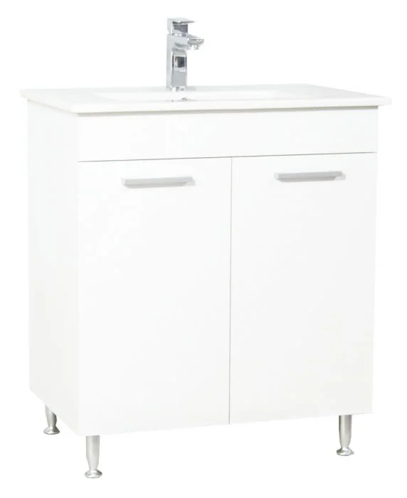 Set Baza si Lavoar, seria 067, 70 cm, alb