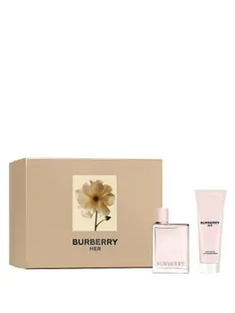 Set cadou Burberry Her (Apa de parfum 50 ml + Lotiune de corp 75 ml), pentru femei