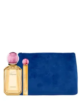 Set cadou Chopard Happy Bigaradia (Apa de parfum 100 ml + Apa de parfum 10 ml + Geanta pentru cosmetice), pentru femei