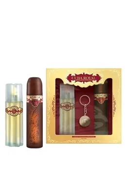 Set cadou Cuba Royal (Apa de toaleta 100 ml + After shave 100 ml + Breloc), pentru barbati