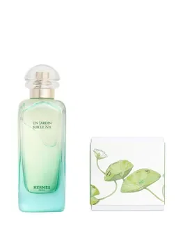 Set cadou Hermes Un Jardin Sur le Nil (Apa de toaleta, 100 ml + Sapun solid, 50 g), pentru femei