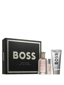 Set cadou Hugo Boss Boss Bottled No.6 (Apa de parfum, 100 ml + Gel de dus, 100 ml + Apa de parfum, 10 ml), pentru barbati