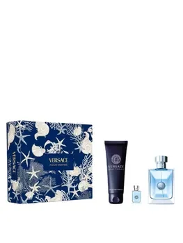 Set cadou Versace Versace (Apa de toaleta, 100 ml + Apa de toaleta, 5 ml + Gel de dus, 150 ml), pentru femei