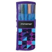 Set craft Mitama, 25 piese, pixuri si markere cu sclipici