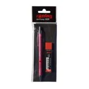 Set creion mecanic Rotring Visuclick 0. 5 mm + etui 24 mine, diverse culori