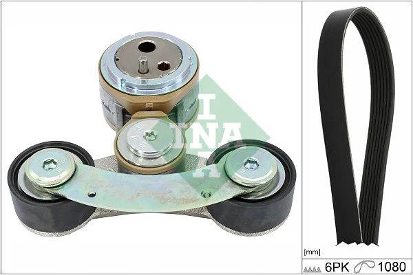 Set curea transmisie cu caneluri Schaeffler INA 529 0537 10