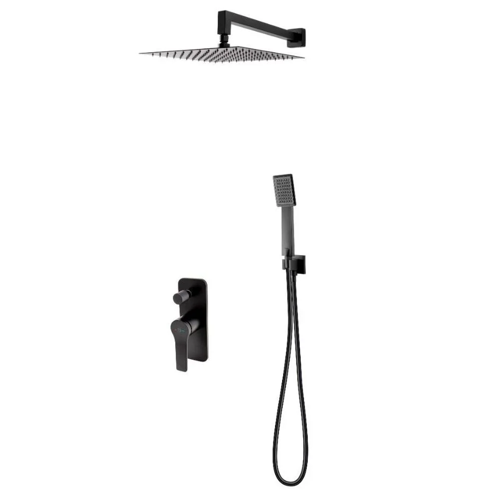 Set de dus incastrat FDesign Seppia, negru mat