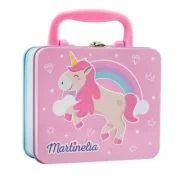 Set de infrumusetare in cutie metalica, Martinelia little unicorn