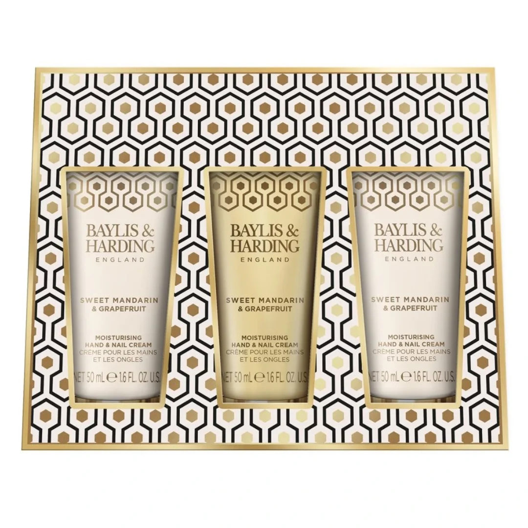 Set de îngrijire a mâinilor Sweet Mandarin&Grapefruit, 3*50ml, Baylis&Harding