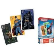 Set de jocuri de carti 2 in 1, Black Peter si Memo Game, Justice League