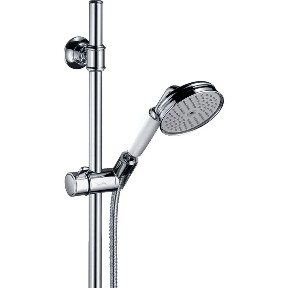 Set dus crom cu bara, para dus si furtun Hansgrohe Axor Montreux