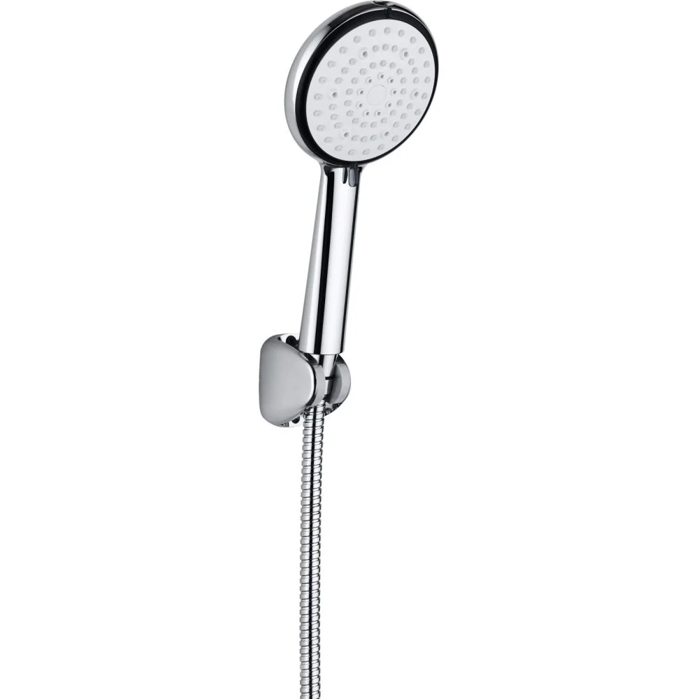 Set dus crom lucios cu para dus 6 functii si furtun Deante Boro